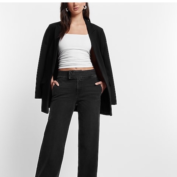 Express size 8long nwt jeans - Picture 2 of 8